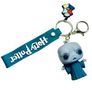 NWT Lord Voldemort Bracelet Wristlet Keychain, Harry Potter Hogwarts Dark Wizard
